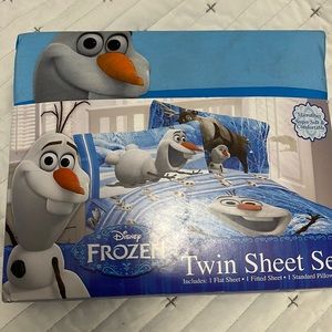 Disney Frozen 3 piece Twin Sheet Set